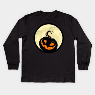 Jackie-O-Lantern! Kids Long Sleeve T-Shirt